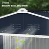 Outsunny Pozinkovaná ocelová kůlna na nářadí 4,9m² Náhled obrázku produktu 12