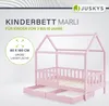 Juskys Kinderbett Marli 80 x 160 cm - Bettkasten, Gitter, Produktbild-Vorschau 2