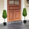 HOMCOM Set da 2 piante artificiali di bosso da 90 cm a Anteprima dell’immagine prodotto 7