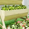 Outsunny verticale verhoogde tuinbed met 3 niveaus, Productafbeelding-voorbeeld 9