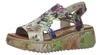 Rieker Damen Sandale mit Hochfront Blumenmuster und Plateau Produktbild-Vorschau 8
