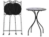 BELIANI Balkon Set Schwarz u. Blau aus Metall Mosaik Muster Produktbild-Vorschau 6