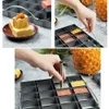 24 Cavité Rectangle Moules à Gâteau Ananas Avec Tamper, Voir les images du produit 3