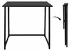 BEGRYF Klappbarer Schreibtisch aus MDF und Metall Schwarz Produktbild-Vorschau 7