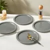 Teller Set 4-teiliges Ø25,3 cm Keramik Pastateller Produktbild-Vorschau 10