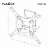 Nedis supporto a parete per TV completamente mobile - 10 - Anteprima dell’immagine prodotto 4
