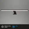 LED-Aufsatzleuchte - Schwarz - Weiß - Metall - Kunststoff - Produktbild-Vorschau 3