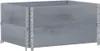 vidaXL Paletten-Aufsatzrahmen 2 Stk. Grau 80x60 cm Produktbild-Vorschau 1
