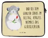 Mr. & Mrs. Panda Laptop Tasche Chinchilla Blume 33 x 42 cm Produktbild-Vorschau 1