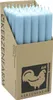 Stabkerzen aus Paraffin, 250/22 mm, Taubenblau, KERZENFARM Produktbild-Vorschau 1