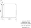 REGINOX KANSAS 40-40-CC (304) Elite Edelstahlspüle OHNE Produktbild-Vorschau 9