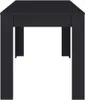 A simple product shot of a black table against a white background. Produktbild-Vorschau