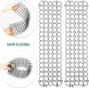 A collage showing a flexible black plastic mat with spikes, demonstrating its bendability and use as a barrier. Náhľad obrázku produktu