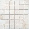 Mosaikfliese Marmor Mosaik THUMBNAIL weiß Küche Badezimmer Produktbild-Vorschau 1