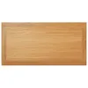 A top-down view of a rectangular wooden table. Náhled obrázku produktu