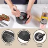 Gourmeo Mörser mit Stößel Set aus Granit - 12x12xH7cm - Produktbild-Vorschau 3