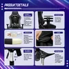 Aiibot Gaming Chair Chaise de bureau Ergonomique Chaise de Voir les images du produit 14