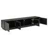Merax TV Lowboard mit Bogentüren und Glastüren, TV Schrank Produktbild-Vorschau 10
