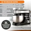 Robot de cuisine KRUMAD 700W - Bol de 3L en inox, 6 Voir les images du produit 3