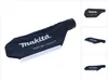 A black dust bag with white text and a white plastic insert, shown against a white background. There are also smaller inset images of the same product. Produktbild-Vorschau