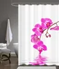 Digitaldruck Qualität Textil Duschvorhang ORCHIDEEN Produktbild-Vorschau 1