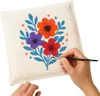 Textilfarben – Stoffmalfarben Set mit Pinsel (24x25ml) Produktbild-Vorschau 5