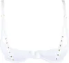 V-9791 Bra blanc à bonnets ouverts XL, Soutien-gorge ouvert Voir les images du produit 6