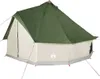 vidaXL Tipi-Familienzelt 6 Personen Grün Wasserdicht Produktbild-Vorschau 6