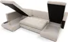 Ecksofa TOKIO II PRO mit Schlaffunktion - Eckcouch mit 3 Produktbild-Vorschau 5