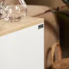 SoBuy Table de chevet avec tiroirs Blanc Meuble de Voir les images du produit 4