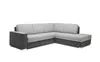 Ecksofa Sofa JUNES mit Schlaffunktion Grau / Hellgrau Produktbild-Vorschau 2