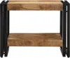 Stolik Kawowy 50X50X38 Cm Lite Drewno Surowe Mango Lumarko! Podgląd zdjęcia produktu 2