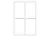 Vielzwecketiketten weiß 52x82 mm Movables/ablösbar Papier Produktbild-Vorschau 15