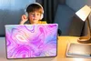 MuchoWow® Laptop Aufkleber Sticker Cover Neon - Achat-Geode Produktbild-Vorschau 3