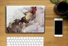 MuchoWow® Laptop Aufkleber Sticker Cover Rot - Marmor - Produktbild-Vorschau 2