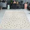Tappeto moderno a pelo alto con design a pois Morbido e Anteprima dell’immagine prodotto 1