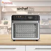 A TurboTronic Airchef Pro digital air fryer oven is displayed on a wooden countertop in a kitchen setting. Náhľad obrázku produktu