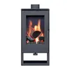 Kaminofen holzofen ALAZ K8M Schwarz 9 kW, Kamin Heizofen Produktbild-Vorschau 1