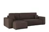 A brown sectional sofa on a white background. Produktbild-Vorschau