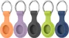 4smarts Silicone Case Set f. AirTags 5 Stk (farblich Produktbild-Vorschau 1