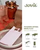 Sovie HORECA Serviette in Hellrosa aus Linclass® Airlaid  Produktbild-Vorschau 4