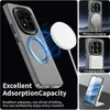 A collage of images showing a phone case with magnetic charging and wallet accessories. Anteprima dell’immagine prodotto