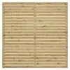 WOODTEX Grün 180x180 cm Sichtschutzzaun Gartenzaun aus Produktbild-Vorschau 2
