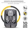 Seggiolino auto Kinderkraft SAFETY FIX 2 i-Size, grigio, Anteprima dell’immagine prodotto 22