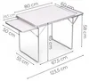 MultiGarden SMI-CT806, tavolo pieghevole da campeggio, 2 Anteprima dell’immagine prodotto 11