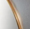 Spiegel - Gold - 100 cm Durchmesser, elegantes Design Produktbild-Vorschau 3