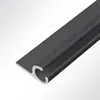 Lysel® Kederschiene Kederleiste Aluminium 45° schwarz RAL Produktbild-Vorschau 1