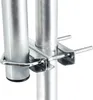 PremiumX Z-Ausleger 50cm Ø 42mm Stahl mit Schellen SAT Mast Produktbild-Vorschau 4