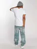 Jeans uomo Ecko Unltd. Hang Loose Fit Jeans in denim blu Anteprima dell’immagine prodotto 10