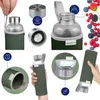 Aquafloow NeoGlass 700 ml Glasflasche für Wasser – Grüne Produktbild-Vorschau 2